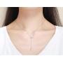 GOOKEY Crescent Moon Pendant Necklace Half Moon Necklace Star Jewelry Dainty Necklaces for Women
