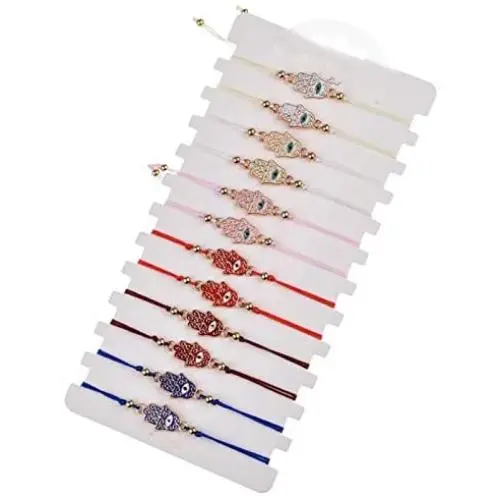 12 Pcs Multicolor Beads Evil Eyes Bracelets Hamsa Hand Braided Rope String Strand Bracelets Blue Eye Amulet Luck Protection Thread Bracelets Red Rope Cord Bead Charm Bracelet Sets for Women Men 12 Pcs Multicolor Beads Evil Eyes Bracelets Hamsa Hand Braided Rope String Strand Bracelets Blue Eye Amulet Luck Protection Thread Bracelets Red Rope Cord Bead Charm Bracelet Sets for Women Men