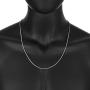 1mm-4mm Solid .925 Sterling Silver Round Snake Chain Necklace or Bracelet