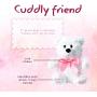 Twisted Anchor Trading Co Flower Girl Gifts-Adorable Plush Flower Girl Teddy Bear and Flower Girl Necklace and Bracelet Set (Faux Pearl)