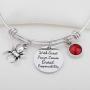 KUIYAI with Great Power Comes Great Responsibility Bracelet with Spider Charm Spiderman Quote Bangle Marvel Movie Gift Inspiration Jewelry