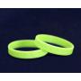 Lime Green Lymphoma Awareness Bracelets - Lime Green Ribbon Lymphoma Cancer Awareness Silicone Bracelets - Rubber Cancer Wristbands (Pack of 50)