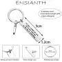 ENSIANTH Take a Bullet for You Keychain Bullet Keychain for Friend Encouragement Gift for Her