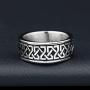 Gungneer Celtic Knot Stainless Steel Ring Celts Vintage Irish Eternal Love Strength Jewelry US Size 7-13
