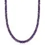 Ross-Simons Amethyst Bead Necklace With Sterling Silver Ross-Simons Amethyst Bead Necklace With Sterling Silver