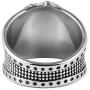 HZMAN Mens Vintage Poker Games Casino Cocktail Party Stainless Steel Biker Spade Ring