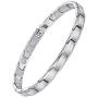 Feraco Magnetic Bracelet for Women Arthritis Pain Relief Sleek Stainless Steel 3500 Gauss Strong Magnet Therapy Bracelets