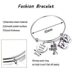 Theater Bracelet Actor Actress Drama Gift Comedy Tragedy Mask Jewelry Theatre Gift