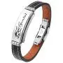 NC Leather Bracelet for Women Mens, Stainless Steel Friendship Bracelets for Teen Girls 12 Constellations Couples Bracelet Jewelry NC Leather Bracelet for Women Mens, Stainless Steel Friendship Bracelets for Teen Girls 12 Constellations Couples Bracelet Jewelry