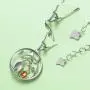 Bbrand 925 Sterling Silver Cat,Panda,Dinosaur,Owl Pendant Necklace Jewelry Gifts for Women Bbrand 925 Sterling Silver Cat,Panda,Dinosaur,Owl Pendant Necklace Jewelry Gifts for Women