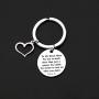 Gzrlyf to My Step Mom Keychain Stepmom Gifts Adpotive Mom Gifts