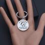 MAOFAED Funny Taco Gift Taco Lover Gift Tacos Keychain Mexican Food Jewelry Im Into FitnessS Fitness Taco in My Mouth