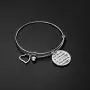iJuqi Sister Bracelets Sister Gifts - Side by Side or Miles Apart We are Sisters Connected by The Heart Sister Bracelet Jewelry Sister Gifts from Sister