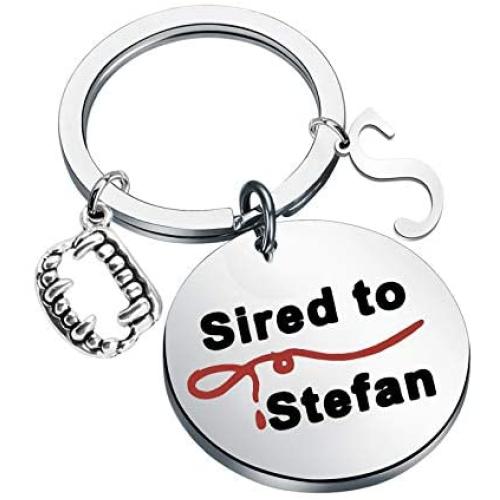CENWA Mystic Falls Gift Sired to Damon Keychain Team Salvatore Gift