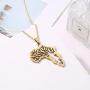 SUMAYAN Hollow Life Tree Necklace