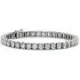 Madina Jewelry 3.00 ct Ladies Round Cut Diamond Tennis Bracelet in 14 kt White Gold