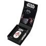 Star Wars Jewelry Unisex Dog Tag with Mandalorian Symbol Stainless Steel Chain Pendant Necklace, 24''