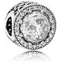 MiniJewelry Birthstone Radiant Hearts Charm for Pandora Bracelets Cubic Zirconia Birthday Birthstone Sterling Silver Charm for Bracelets