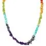 Zenergy Gems Selenite Charged Natural Gemstone Chip Necklaces + Selenite Puffy Heart Charger [Included]