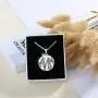 CELESTIA Celtic Horse Head Necklace Women Sterling Silver Pendant Horse Jewelry Gifts for Girls Men and Horse Lovers