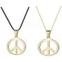2Pcs Peace Sign Pendant Necklace for Women Men 1960s 1970s Hippie Party Accessories Leather Costume Pendant Necklace 2Pcs Peace Sign Pendant Necklace for Women Men 1960s 1970s Hippie Party Accessories Leather Costume Pendant Necklace