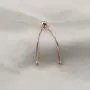 WUSUANED Rose Gold Initial Bracelet Letter Bracelet Adjustable Chain Bracelet Personalized Jewelry For Women Girls