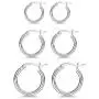 MASOP Sterling Silver Small Hoop Earrings Lightweight Click-Top Huggie Earrings for Women Girls, 13mm 16mm 20mm, Mothers Day Mom Gifts from Daughter Son MASOP Sterling Silver Small Hoop Earrings Lightweight Click-Top Huggie Earrings for Women Girls, 13mm 16mm 20mm, Mothers Day Mom Gifts from Daughter Son