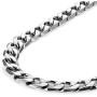 URBAN JEWELRY Classic Mens Necklace 316L Stainless Steel Silver Chain Color 18'',21'',23'' (6mm)