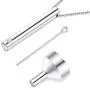 Sllaiss 2 pcs Cremation Jewelry Crystals from Austria Stainless Steel Black Silver Tone Bar Urn Pendant Memorial Ashes Keepsake Exquisite Necklace Sllaiss 2 pcs Cremation Jewelry Crystals from Austria Stainless Steel Black Silver Tone Bar Urn Pendant Memorial Ashes Keepsake Exquisite Necklace