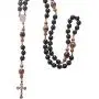Sundysh Rosary Catholic Prayer Beads Necklace for Men Boy,Holy Black Gemstone Rosaries Chain,No Breaking Rosario Steel Crucifix Cross Christian Gift Jewelry Sundysh Rosary Catholic Prayer Beads Necklace for Men Boy,Holy Black Gemstone Rosaries Chain,No Breaking Rosario Steel Crucifix Cross Christian Gift Jewelry