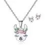 Cute Alpaca Necklace Animal Llama Jewelry Alpaca Stud Earrings Set