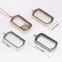 Paialco Magnetic Rectangle Glass Window Floating Locket Pendant Necklace Paialco Magnetic Rectangle Glass Window Floating Locket Pendant Necklace