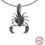 EVESCITY Black Pave Sparkling Realistic Scorpion Cancer Zodiac 925 Sterling Silver Beads For Charm Bracelets ♥ Best Jewelry Gifts for Her Holidays Women ♥ EVESCITY Black Pave Sparkling Realistic Scorpion Cancer Zodiac 925 Sterling Silver Beads For Charm Bracelets ♥ Best Jewelry Gifts for Her Holidays Women ♥
