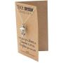 Quan Jewelry Teacher Gifts Street Lamp Necklace with Teach Mentor Inspire Greeting Card, Handmade Jewelry for Women - 100% Handmade