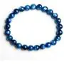 7mm Genuine Natural Kyanite Gemstone Crystal Stretch Blue Round Bead Bracelet AAAA 7mm Genuine Natural Kyanite Gemstone Crystal Stretch Blue Round Bead Bracelet AAAA