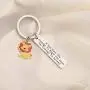 ENSIANTH Wizard of Oz Jewelry If You Have The Courage to Begin You Have The Courage to Succeed Keychain Lion Lover Gifts Animal Positive Jewelry Graduation Student Gift