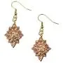 French Bouquet Copper Drop Earrings - Handmade Copper Earrings - Jewelry Gifts for 7th Wedding Anniversary French Bouquet Copper Drop Earrings - Handmade Copper Earrings - Jewelry Gifts for 7th Wedding Anniversary