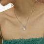YFN S925 Sterling Silver Horse Necklace Heart Pendant Jewelry Gift for Women Girls