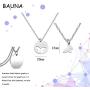 BAUNA Mother Daughter Gifts Mother and Daughter Necklace Set for 2 Butterfly Necklace Matching Jewelry for Mommy and Me