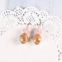 Niumike Charm Crystal Statement Choker Necklace and Earrings Women Pendant Costume Jewelry Sets