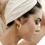 PAVOI 14K Gold Plated 925 Sterling Silver Lightweight Textured Hoop Earrings for Women | Gold Earrings for Women PAVOI 14K Gold Plated 925 Sterling Silver Lightweight Textured Hoop Earrings for Women | Gold Earrings for Women