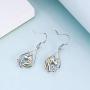 WINNICACA Unicorn Earrings Sterling Silver Drop Dangle Cute Daisy Earrings Hypoallergenic Unicorn Jewelry for Women Unicorn Gifts for Daughter Teen