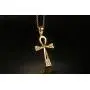 XUANPAI XP Unisex Simple Rhinestone Stainless Steel Key of The Nile Egyptian Ankh Cross Necklace for Women Men XUANPAI XP Unisex Simple Rhinestone Stainless Steel Key of The Nile Egyptian Ankh Cross Necklace for Women Men
