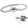 SBI Jewelry Stainless Steel Charm Bracelets for Bead Charms Snake Chain for Women Girls Birthday Gift SBI Jewelry Stainless Steel Charm Bracelets for Bead Charms Snake Chain for Women Girls Birthday Gift