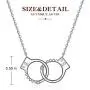 Handcuff Necklace Choker for Women Couples Partners in Crime Sterling Silver Dainty Infinity Handcuffs Chain Pendant Necklace Couple Friendship Punk Jewelry Charm Handcuff Necklace Choker for Women Couples Partners in Crime Sterling Silver Dainty Infinity Handcuffs Chain Pendant Necklace Couple Friendship Punk Jewelry Charm