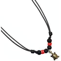 Jewelry Sea Turtle Charm Unisex Pendant Black Necklace