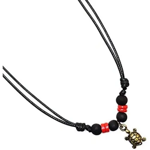 Jewelry Sea Turtle Charm Unisex Pendant Black Necklace