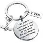 Golf Keychain Golf Inspiration Gifts Golf Team Gifts Golf Clubs Gift for Golfer Jewelry Golf Lover Inspiration Gifts Take Pride in How Far You Have Come