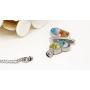 COCO Park Butterfly Ashes Memorial Keepsake Stianless Steel Urn Pendant Necklace Cremation Jewelry