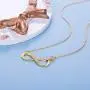 925 Sterling Silver Necklace – Billie Bijoux “Forever Love” Infinity Heart Love Pendant White Gold Plated Diamond Women Necklace Gift for for Women Girls Valentines Day Mothers Day